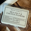 Sea Salt & Cactus Flower Wickless Tart