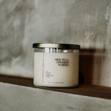  Milk Tea & Gingered Pumpkin Candles