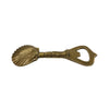 Solid Brass Vintage Sea Shell Bottle Opener | Barware