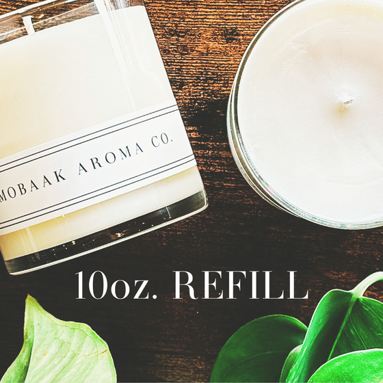 10oz Candle Refill: Drop off: 4/18 or 4/19