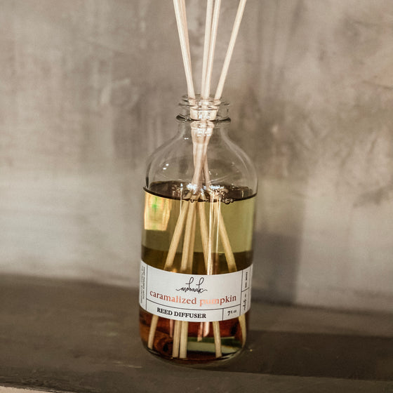 Caramelized Pumpkin • Reed Diffuser