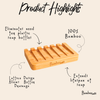 Bamboo Soap Lift | Slated | Earth Day Bestseller