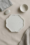 White Marble Lotus Tray