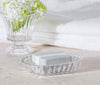 Oval Optic Flared Soap Dish-5.5"L