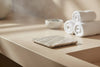 Sm. Square Marble Platter 8" x 8"- Beige
