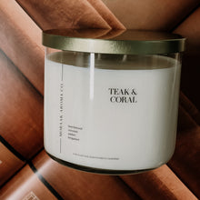  Teak & Coral Candle