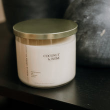  Coconut + Rose Candle
