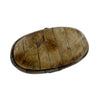 Antiqued Vintage Oval Bone Box | 5-1/2” | Jewelry storage
