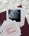 Prayers For Friendship Verse Card Set