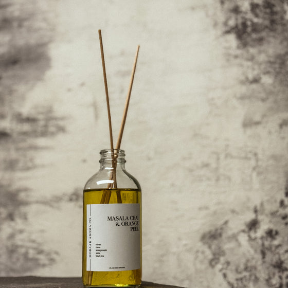 Masala Chai & Orange Peel Reed Diffuser