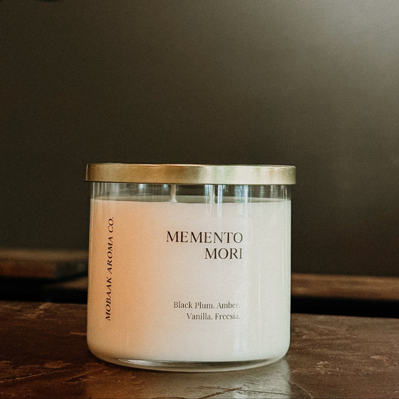 Memento Mori Candle