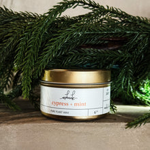  Cypress + Mint Candle