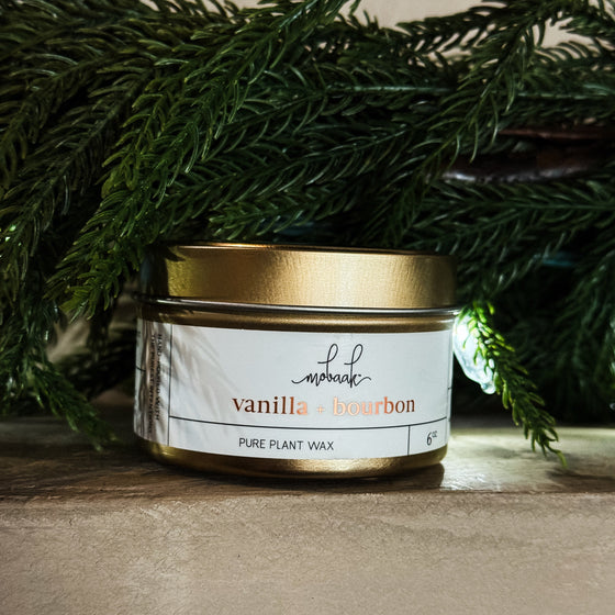 Vanilla + Bourbon Candle