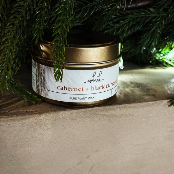 Cabernet + Black Current Candle