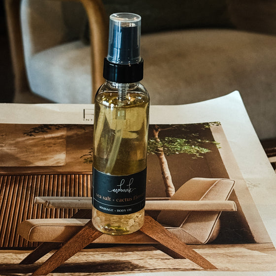 Sea Salt + Cactus Flower Travel Body Oil