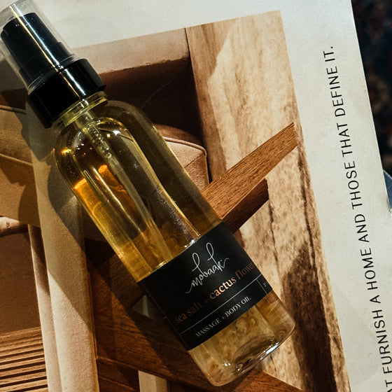 Sea Salt + Cactus Flower Travel Body Oil