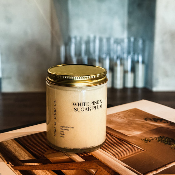 White Pine & Sugar Plum Candles