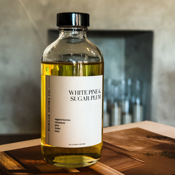 White Pine + Sugar Plum Reed Diffuser