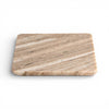 Sm. Square Marble Platter 8" x 8"- Beige