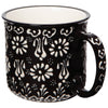 Hand-painted Turkish Mug - Evani Black