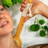 Vegan Bamboo Exfoliating Dry Brush | Skin Care Bestseller