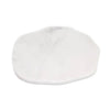 Med. White Marble Organic Shaped Plate 9"Dia