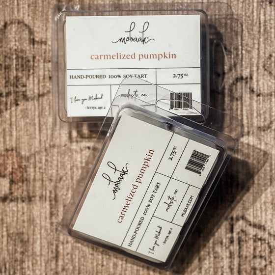 Caramelized Pumpkin • Soy Tart