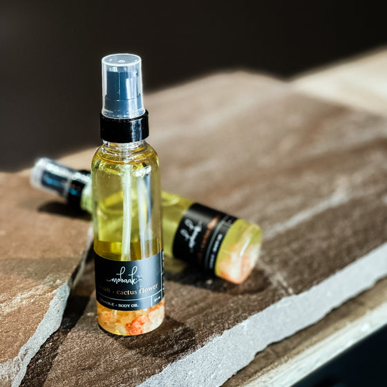 Sea Salt + Cactus Flower Travel Body Oil