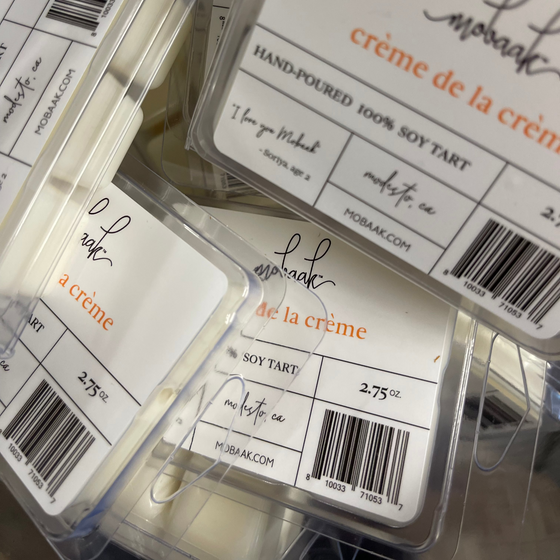 Creme de la Creme Wickless Tart