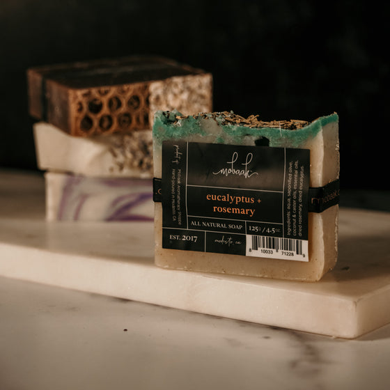 Eucalyptus + Rosemary • All Natural Soap