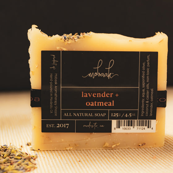Lavender + Oatmeal • All Natural Soap