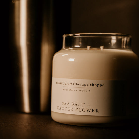 Sea Salt + Cactus Flower Candle